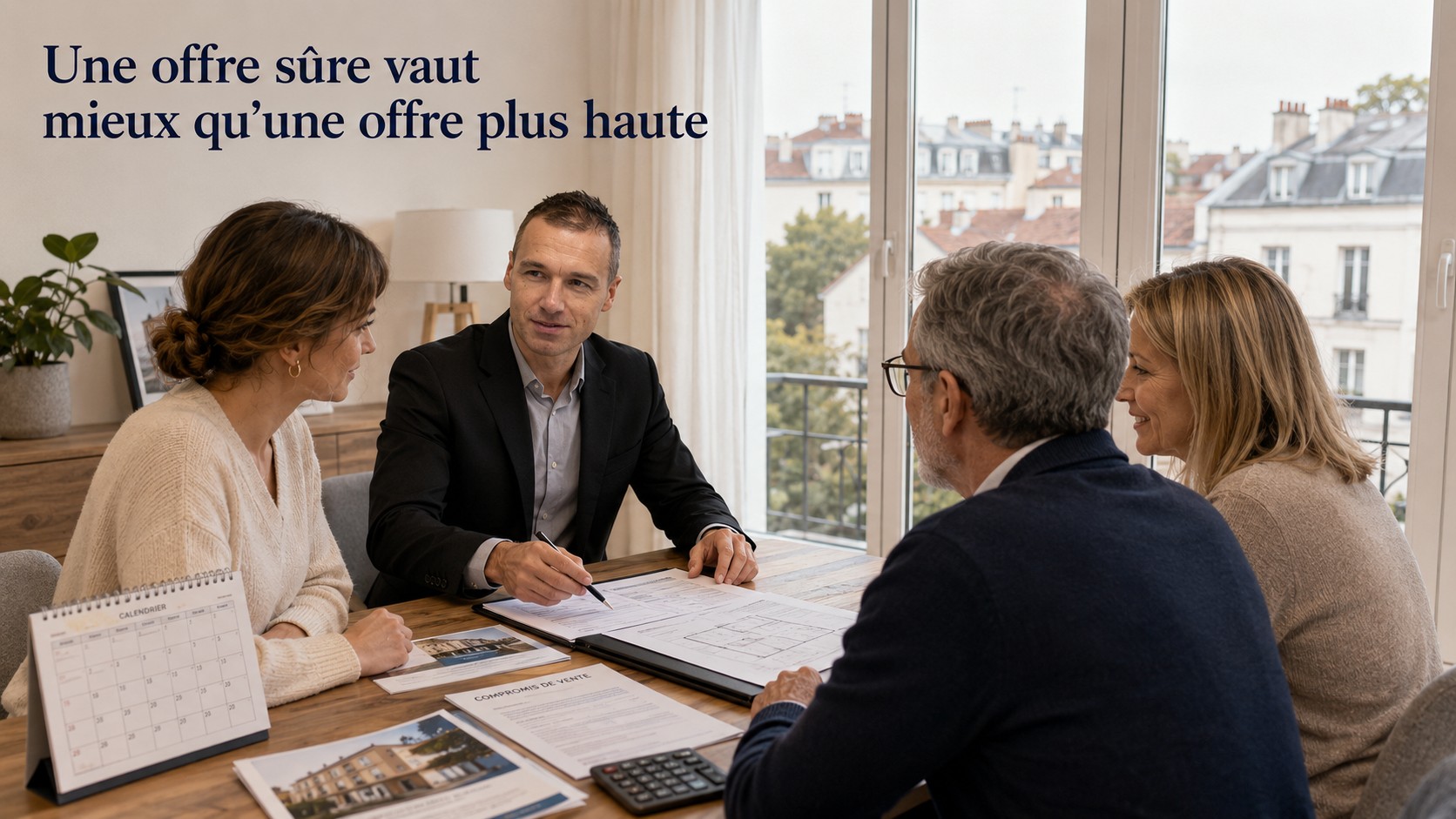 De la visite à la signature à Maisons-Alfort